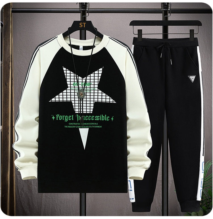 Cotton Tshirt and Trouser Set